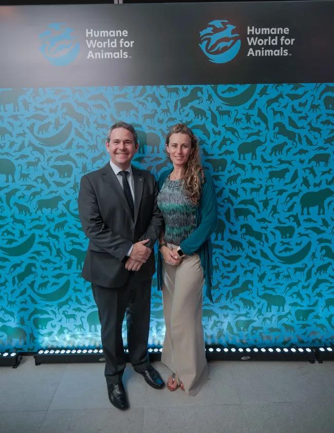 Carlos Goulart and Dr. Nicole Kleinstreuer